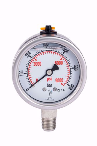 Afbeelding van Indicatie manometer 600 Bar