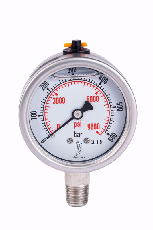 Afbeelding van Indicatie manometer 600 Bar