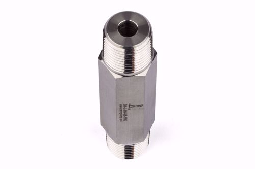 Afbeelding van Dubbel nippel 1/2" NPT Male - Verlengd - 100mm