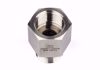 Afbeelding van Verloop 1/2" BSP volgens EN 837 female x 1/2"BSP male, 60 graden conus