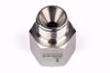 Afbeelding van Verloop 1/2" BSP volgens EN 837 female x 1/2"BSP male, 60 graden conus