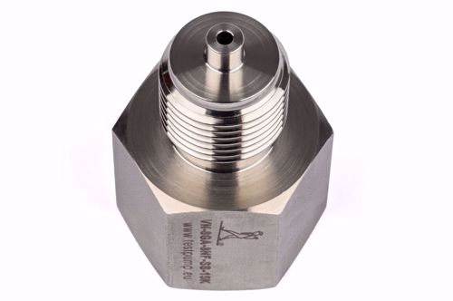 Picture of Adapter 1/2" BSP acc. EN 837 Male x 1/2" NPT Female