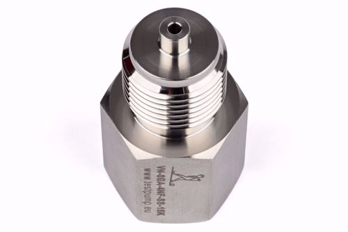 Picture of Adapter 1/2" BSP acc. EN 837 Male x 1/4" NPT Female