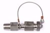 Afbeelding van Verloop 1/2" BSP volgens EN 837 female wartel connectie x 1/2"NPT male - Assembly met Blindstop
