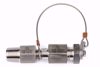Afbeelding van Verloop 1/2" BSP volgens EN 837 female wartel connectie x 1/2"NPT male - Assembly met Blindstop