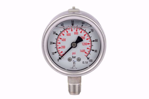 Afbeelding van Indicatie manometer 100 bar